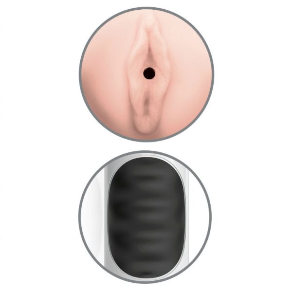 PIPEDREAM EXTREME TOYZ MEGA GRIP VAGINA MASTURBATOR VIBRATOR - Image 3