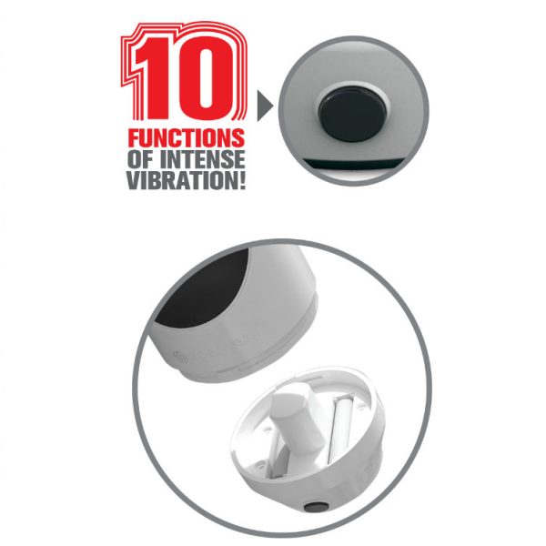 PIPEDREAM EXTREME TOYZ MEGA GRIP VAGINA MASTURBATOR VIBRATOR - Image 6