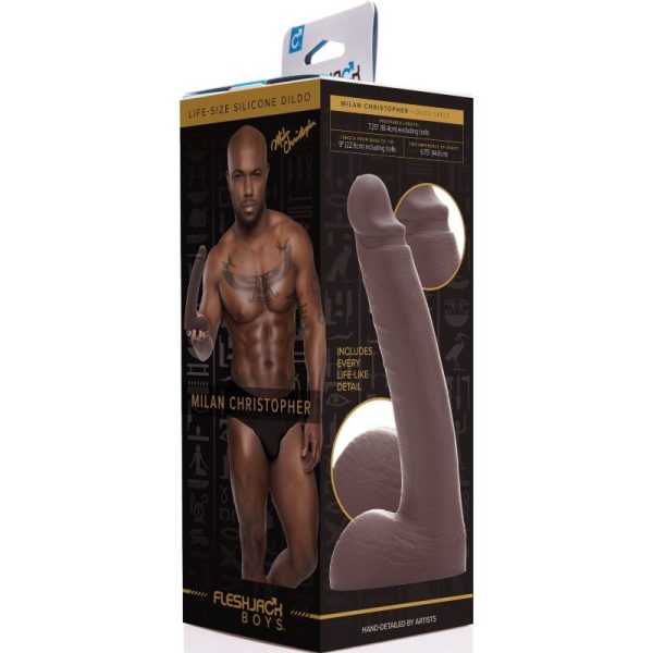 FLESHJACK MILAN CHRISTOPHER DILDO 18,4 CM - Image 3