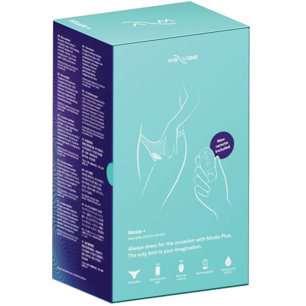 WE-VIBE - MOXIE + CLITORAL VIBRATOR AQUA - Image 3
