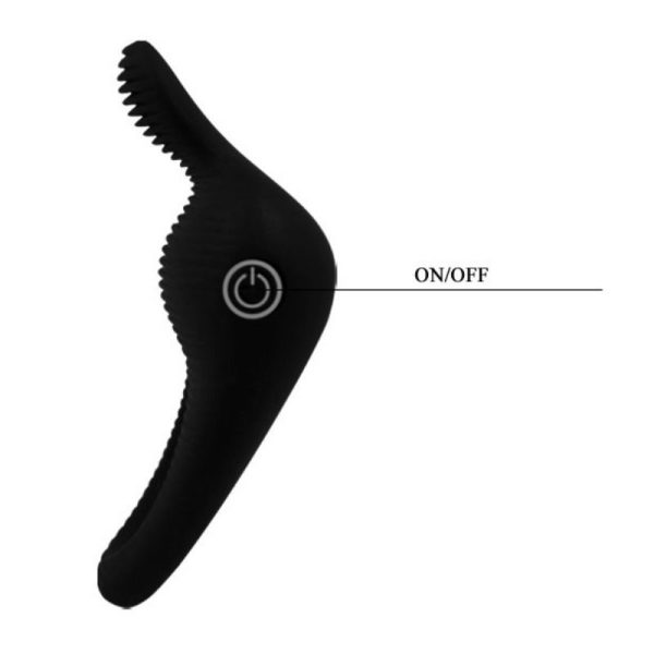 ANILLO VIBRADOR THIMBLE PRETTY LOVE - NEGRO - Image 5