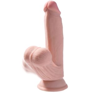 KING COCK PLUS 3D COCK Swing Balls 15,2 CM - PELE LEVE