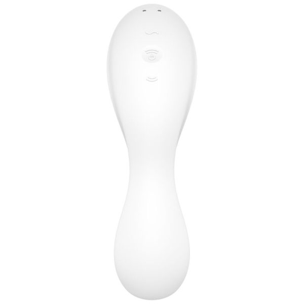 SATISFYER CURVY TRINITY 5 AIR PULSE STIMULATOR & VIBRATOR APP - - Image 3