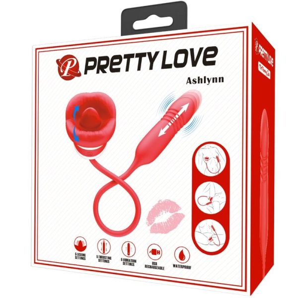 PRETTY LOVE - ASHLYNN MASTURBADOR BOCA VERMELHA - Image 6