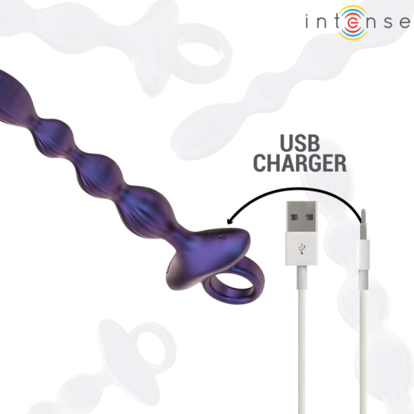 INTENSE - JACKIE VIBRATING ANAL PLUG MODELO 1 CONTROLE REMOTO - Image 6