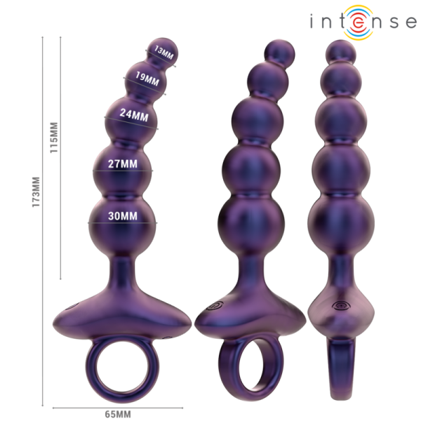 INTENSE - TITO VIBRADOR ANAL PLUG MODELO 3 CONTROLE REMOTO - Image 2