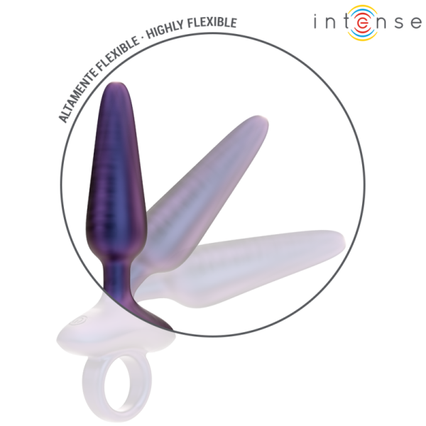INTENSE - MARLON VIBRADOR ANAL PLUG MODELO 4 CONTROLE REMOTO - Image 4