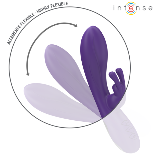 INTENSE - RANDALL RABBIT VIBRADOR 10 VIBRAÃÃES ROXO - Image 3