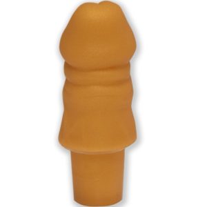 DIABLO PICANTE - PLUG EM FORMA DE PÃNIS DOURADO