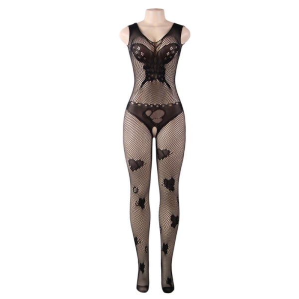 QUEEN LINGERIE BODYSTOCKING PATRONES MARIPOSAS SL - Imagen 5