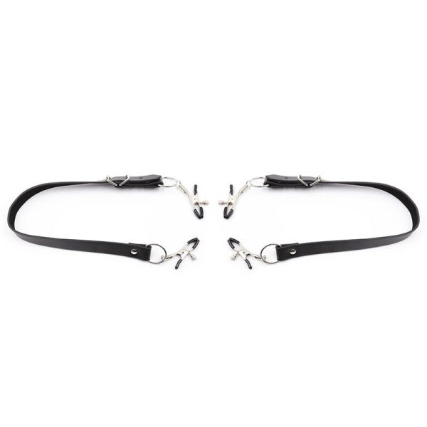 OHMAMA FETISH - ABRAZADERAS PARA CLIT CON CORREAS PARA PIERNAS - Imagen 2