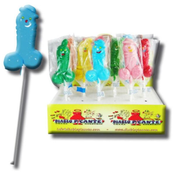 DIABLO SPICY - GUMMY LOLLIPOP PENE MIXTO - Imagen 2