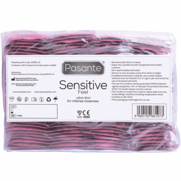 PASANTE - CONDÓN SENSIBLE BOLSA 144 UNIDADES - Imagen 3