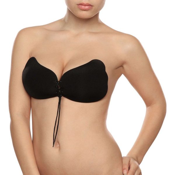 SUJETADOR BYEBRA LACE-IT COPA D EN NEGRO - Imagen 2