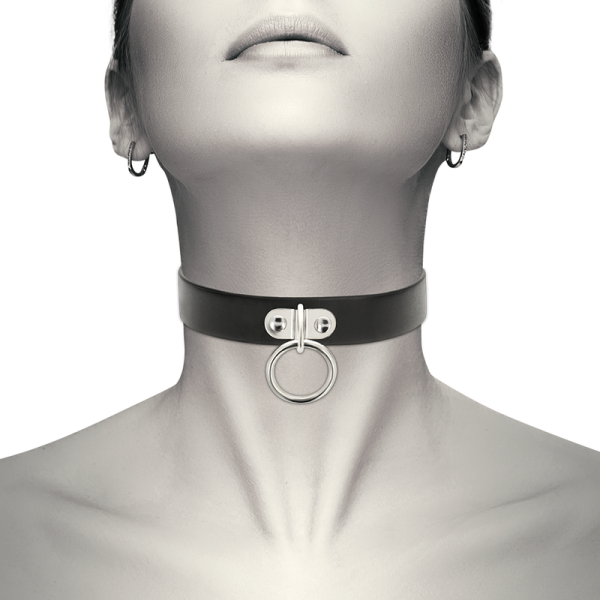 COQUETTE CHIC DESIRE - COLLAR DE PIEL VEGANA MUJER ACCESORIO FETISH - Imagen 2