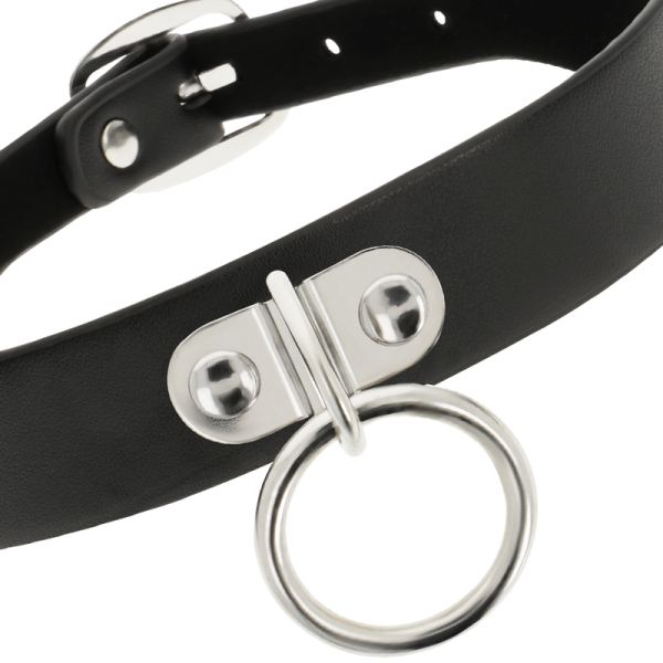 COQUETTE CHIC DESIRE - COLLAR DE PIEL VEGANA MUJER ACCESORIO FETISH - Imagen 4