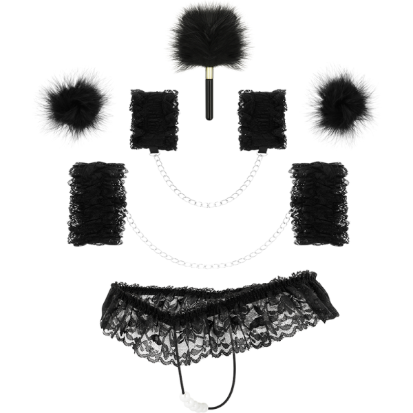 COQUETTE CHIC DESIRE - ACCESORIOS DE ENCAJE BONDAGE SET DELUXE - Imagen 3