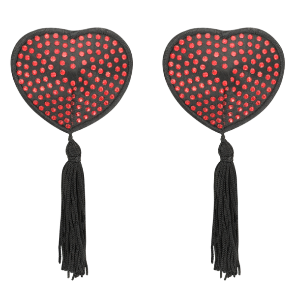 COQUETTE CHIC DESIRE - CUBREPEONES ROJO/NEGRO - Imagen 3