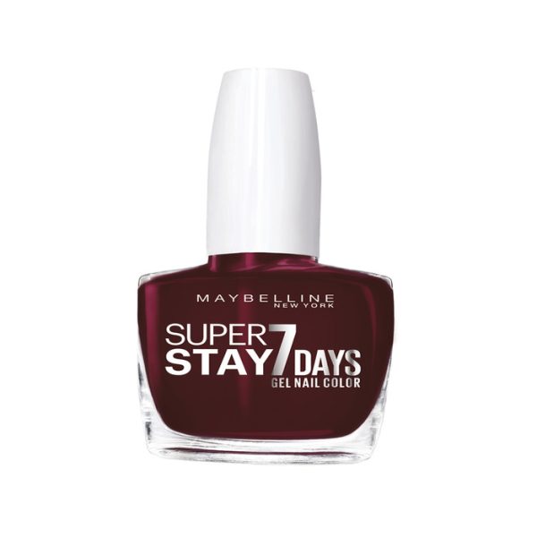 Maybelline Superstay 7 Días Tono 501 Cherry Sin Pintauñas Larga Duración Efecto Gel Color Rojo