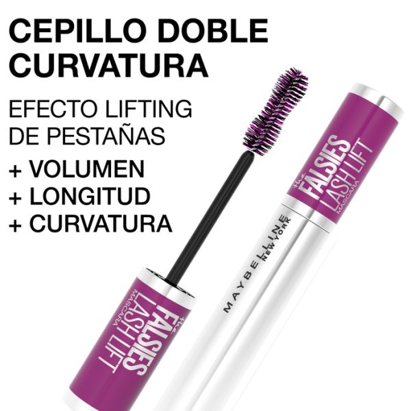 Maybelline Máscara De Pestañas The Falsies Lash Lift Para Un Efecto Lifting De Pestañas