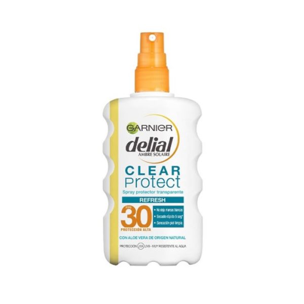 Delial Clear Protect Spray Protector Transparente Spf30 200ml