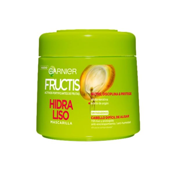 Garnier Fructis Hidra Liso 72h Mascarilla 300ml