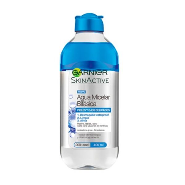 Garnier Skin Acitve Agua Micelar Bifásica 400ml