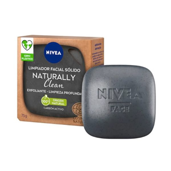 Nivea Naturally Clean Exfoliante Facial Carbón Activo 75g