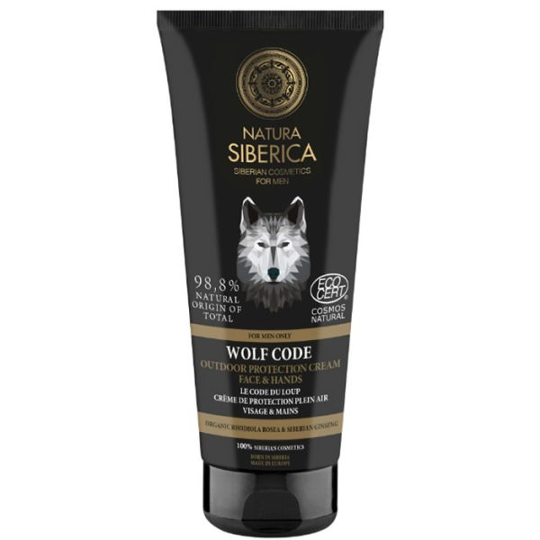 Natura Siberica La Astucia Del Lobo Crema Protectora Para Rostro y Manos 80ml