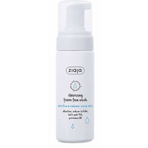 Ziaja Limpiador Facial En Espuma Para Pieles Sensibles Y Propensas Al Enrojecimiento 150ml