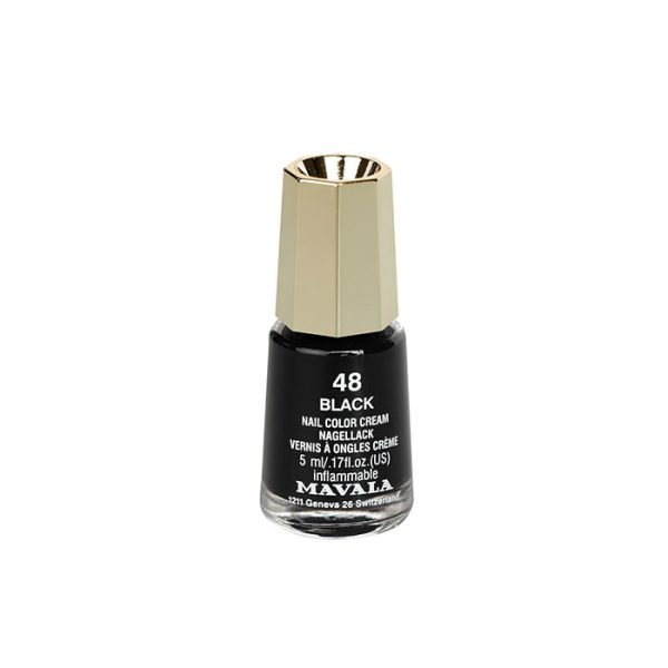 Mavala Esmalte De Uñas 48 Black 5ml