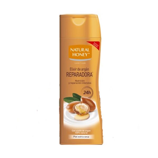 Natural Honey Elixir De Argán Loción Reparadora 330ml