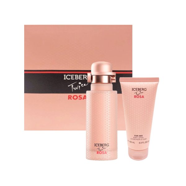 Iceberg Twice Rosa Eau De Toilette 125ml Spray Locion Perfumada Corporal 100ml