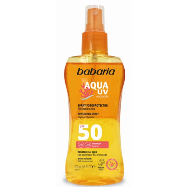 Babaria Sol Fotoprotector Bifasico Spf50 Spray 200ml