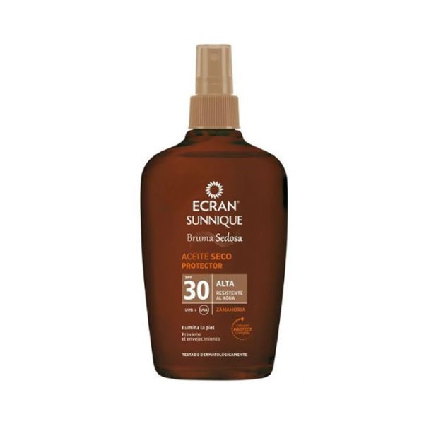 Ecran Sunnique Bruma Sedosa Aceite Seco Protector Spf30 100ml