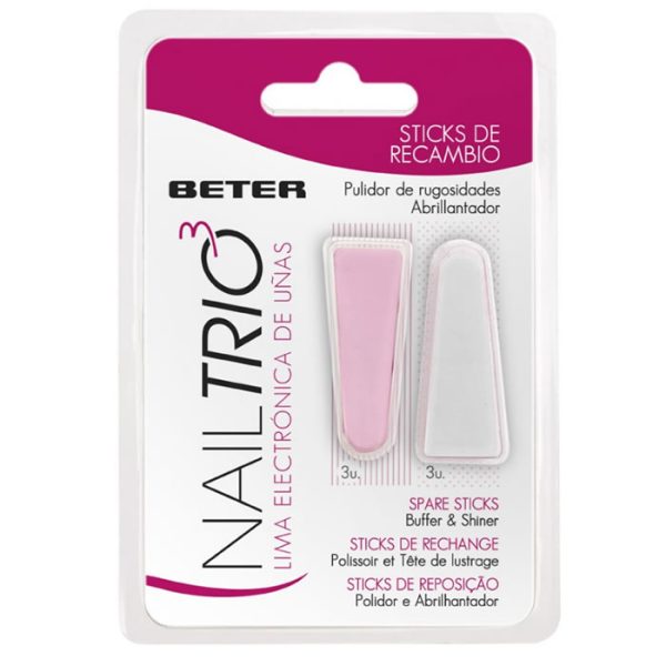 Beter Nail Trio Recambio Lima Electrónica Uñas