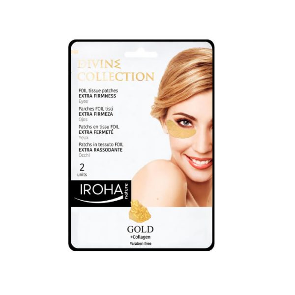 Iroha Nature Gold Parches Extra Firmeza Ojos