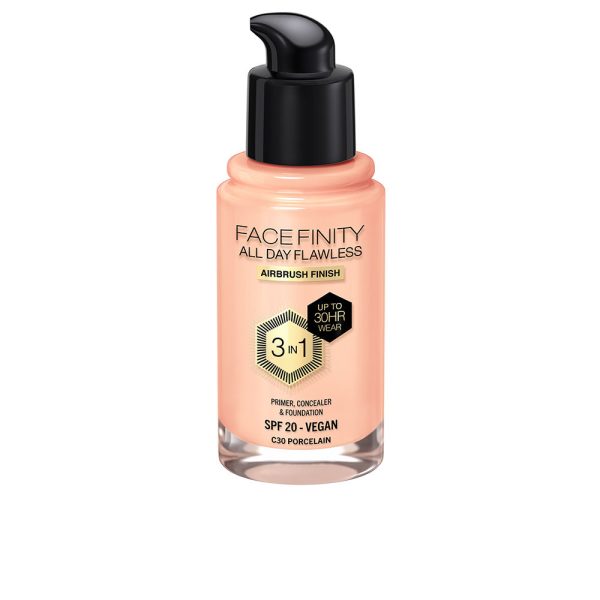 FACEFINITY ALL DAY FLAWLESS Base 3 em 1 #C30-porcelain 30 ml