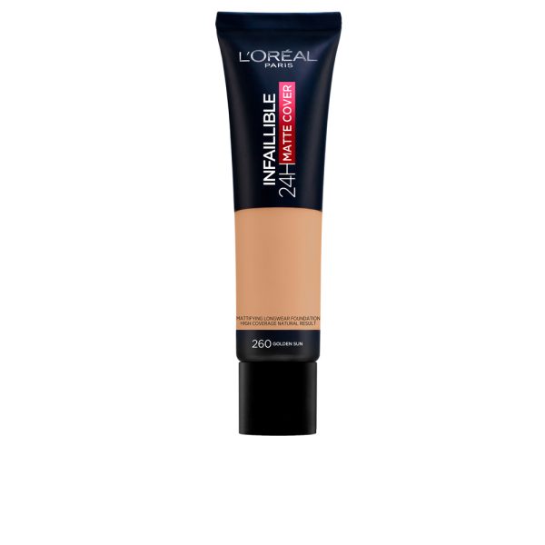 INFAILLIBLE 32H matte cover foundation #260-golden sun 30 ml