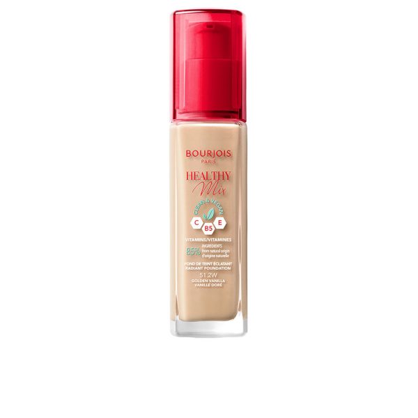 Base de maquiagem HEALTHY MIX #51.2W-dourado baunilha 30ml