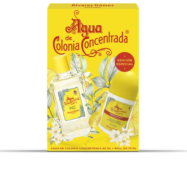 AGUA DE COLONIA CONCENTRADA coffret 2 pz