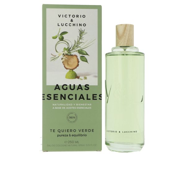 AGUAS ESENCIALES V&L TE QUIERO VERDE eau de toilette vaporizador 250 ml