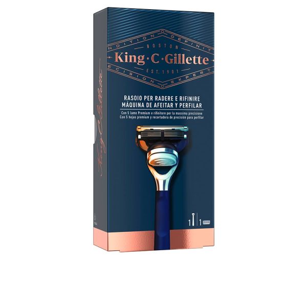 GILLETTE KING shave & edging razor 1 pz