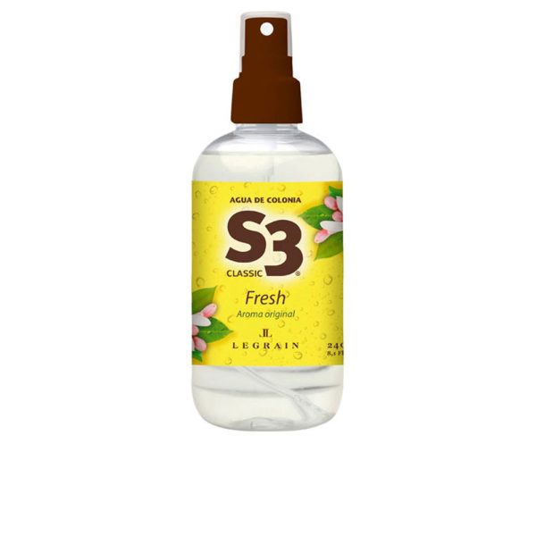 S-3 CLASSIC FRESH colônia de vapor 240 ml