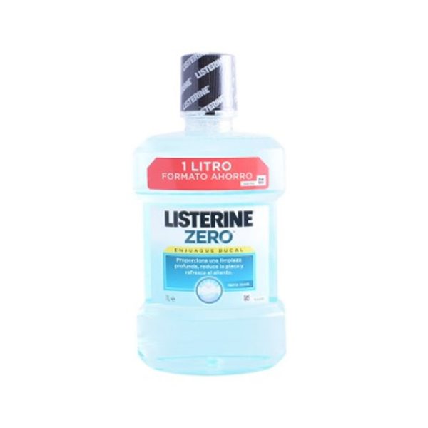 Listerine Zero Alcohol Enjuague Bucal Menta Suave 1000ml