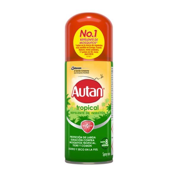 Autan Tropical Repelente Mosquitos Spray 100ml