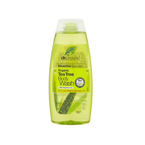 Dr Organic Tea Tree Gel De Baño Y Ducha 250ml