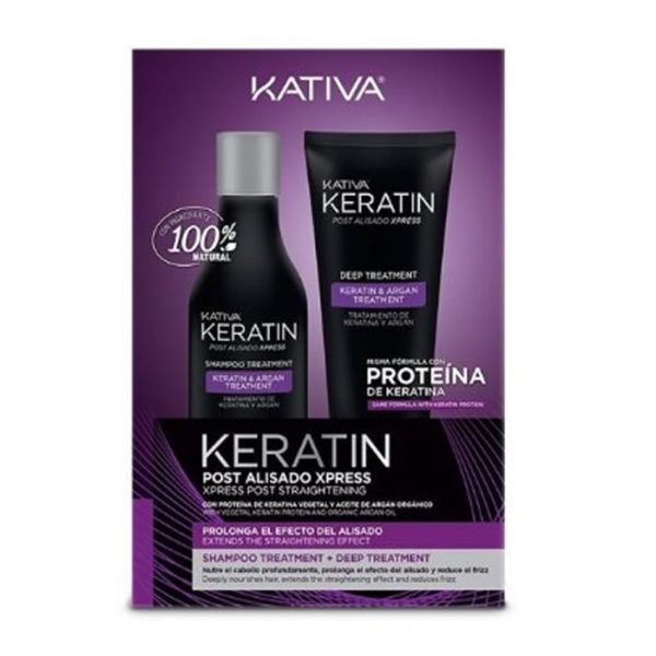 Kativa Keratin Post Alisado Xpress Set 2 Piezas