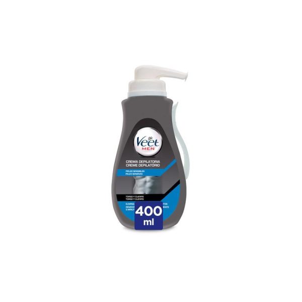 Veet Men Gel Crema Depilatoria Piel Sensible 400ml