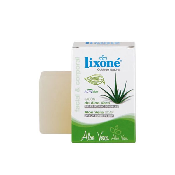 Lixoné Jabón De Aloe Vera Piel Seca O Sensible 125g